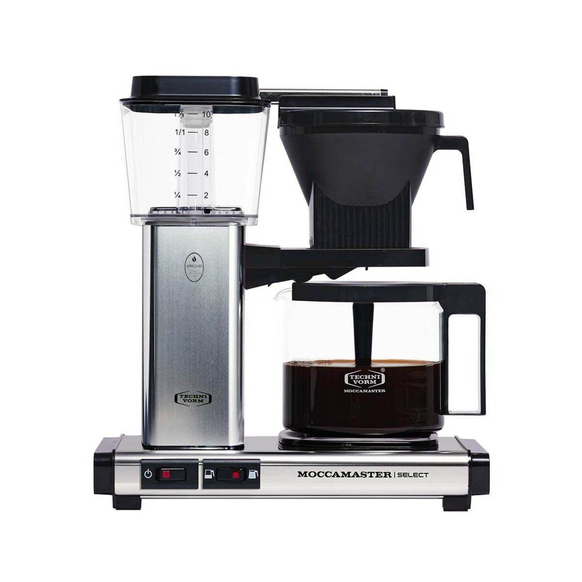 MOCCAMASTER Cafetière filtre Brushed