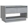 Voir la diapositive 2 : VIDAXL Meuble TV sonoma gris 70x41x44 cm bois d'ingenierie