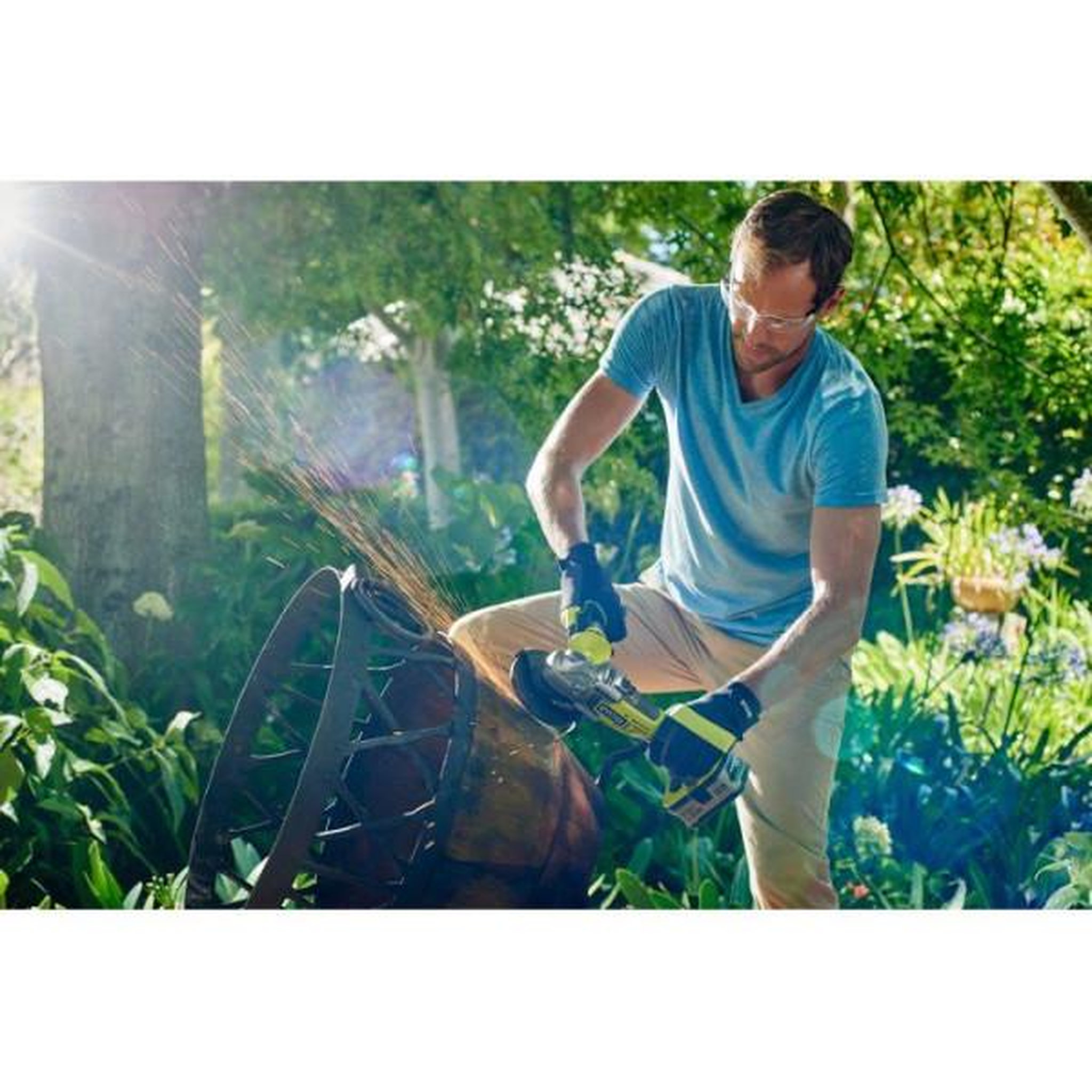 Voir la diapositive 5 : Ryobi Ryobi pack 4 outils one+ 18v perceuse à percussion + meuleuse + scie sauteuse + ponceuse + batt. 5ah & 2ah + sac r18ck4f-252s
