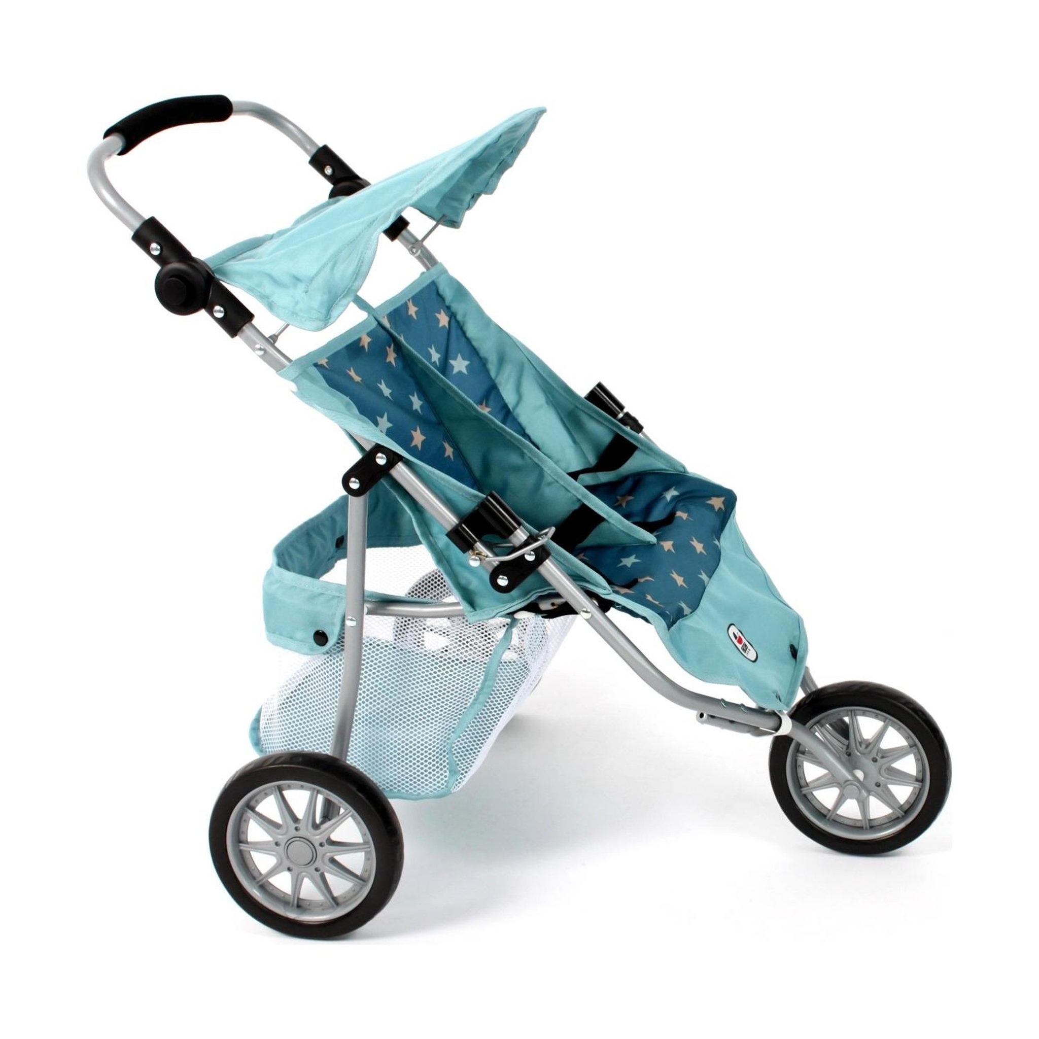 Voir la diapositive 2 : BAYER CHIC 2000 Poussette de jogging moderne à 3 roues pour poupées