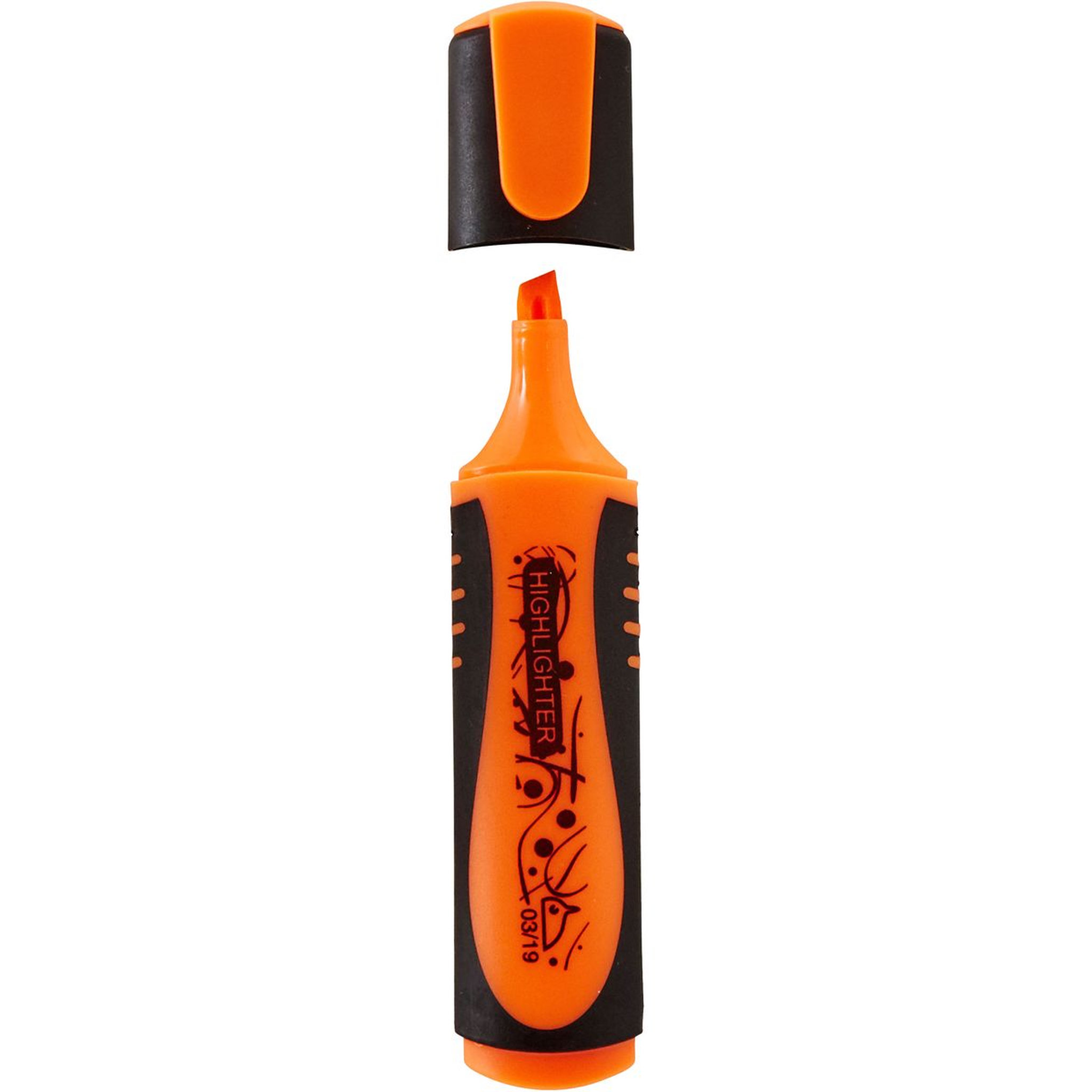 Voir la diapositive 3 : AUCHAN Surligneur orange