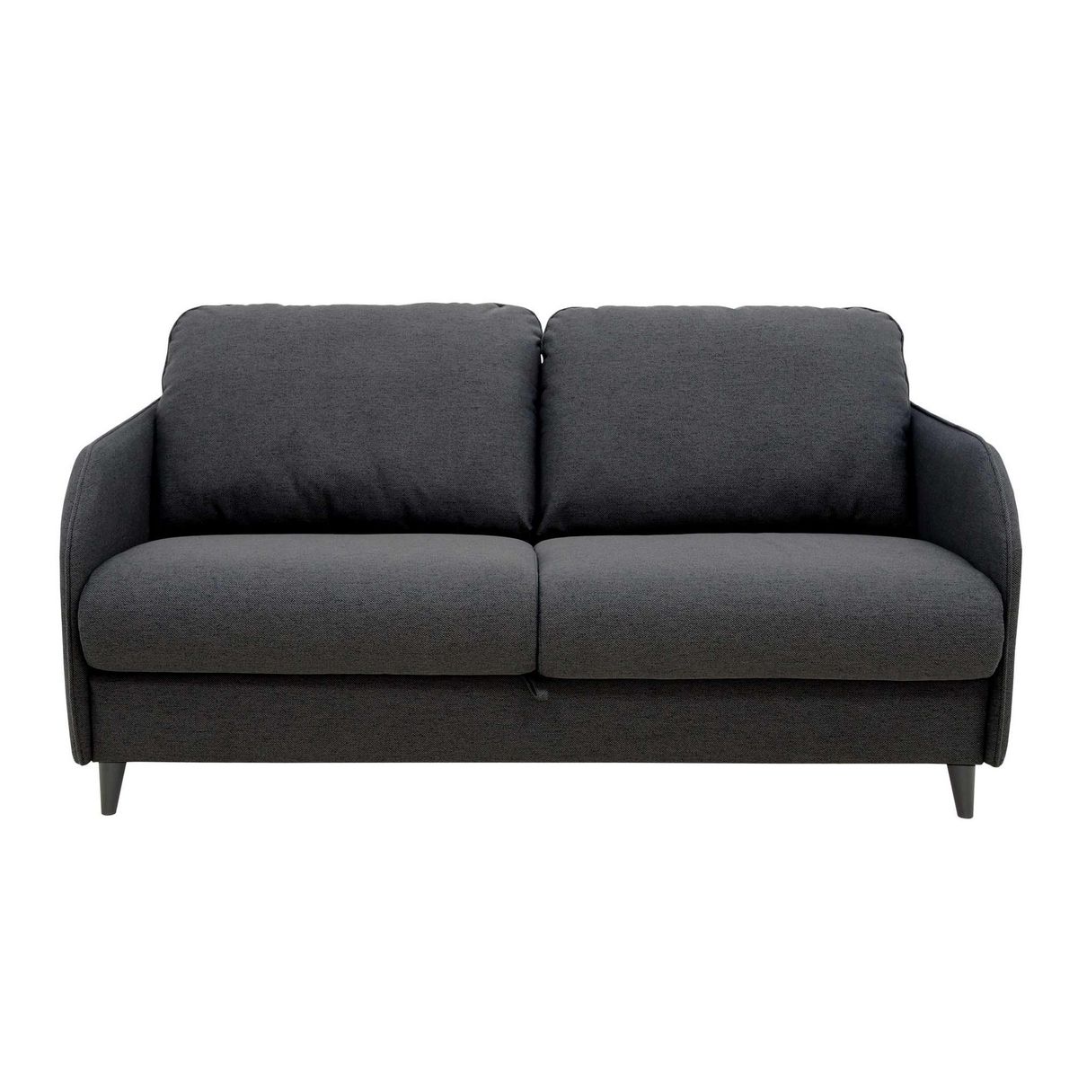 BEST MOBILIER Cosmos - canapé 3 places convertible express couchage quotidien 140 cm matelas 11 cm en tissu