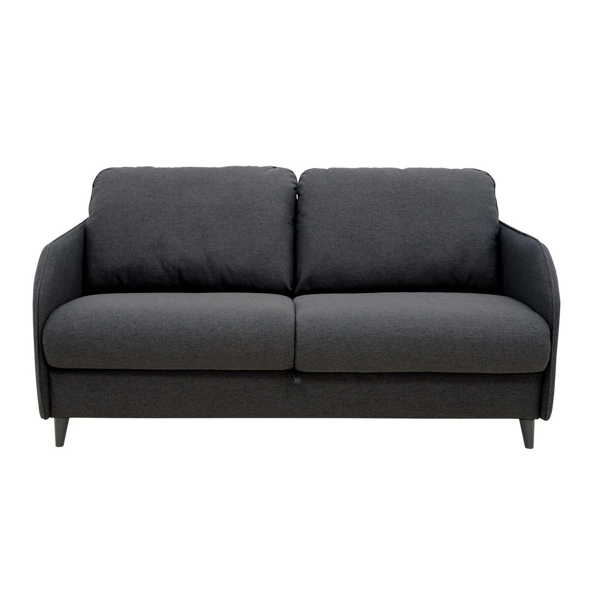 BEST MOBILIER Cosmos - canapé 3 places convertible express couchage quotidien 140 cm matelas 11 cm en tissu