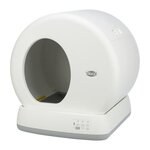 Trixie Bac a litiere TRIXIE - Auto-nettoyant - Plastique - 53 × 55,5 × 52 cm - Blanc