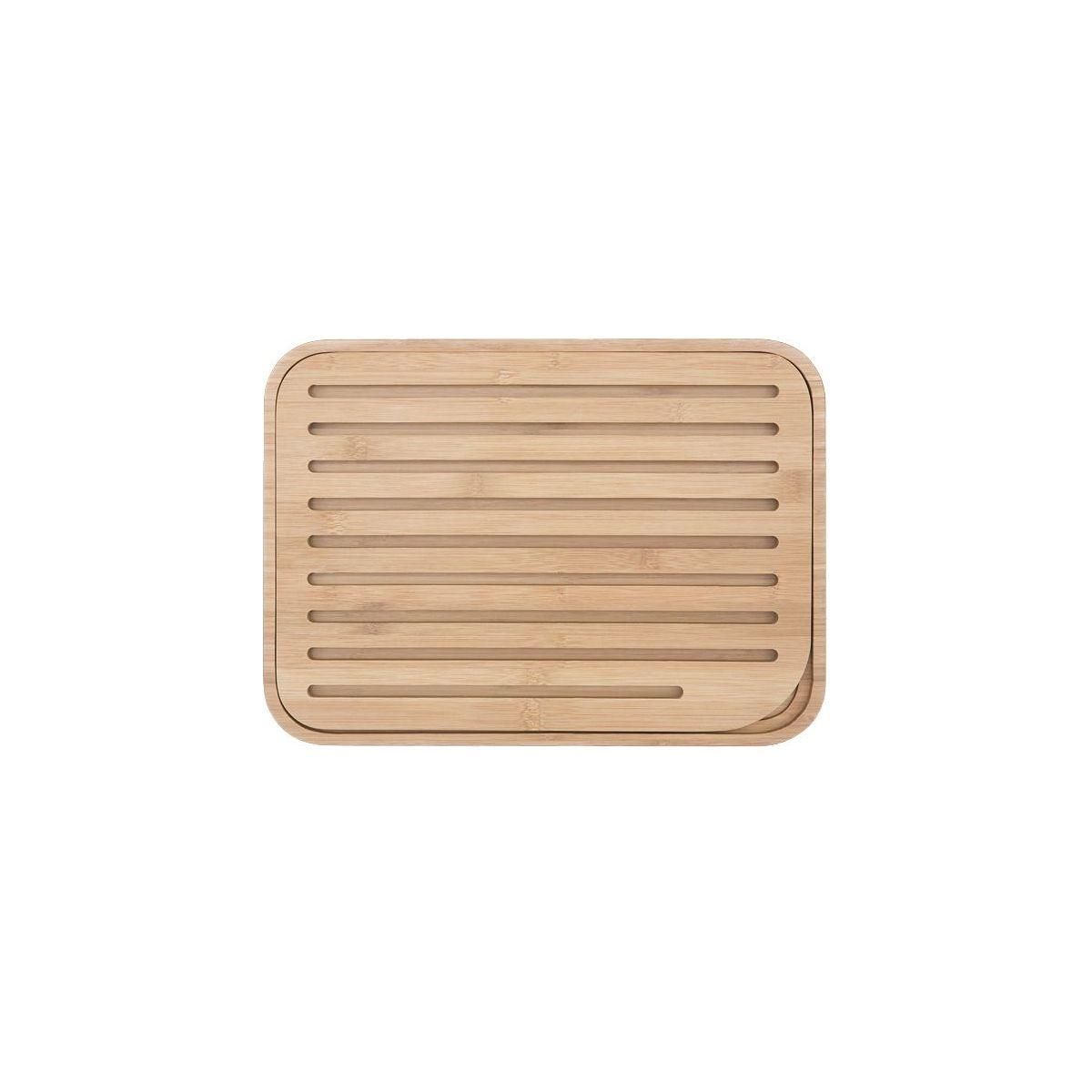 PEBBLY Planche à pain couleur naturelle 36x26 cm