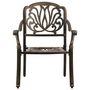 Voir la diapositive 5 : VIDAXL Ensemble de bistro 3 pcs Aluminium coule Bronze
