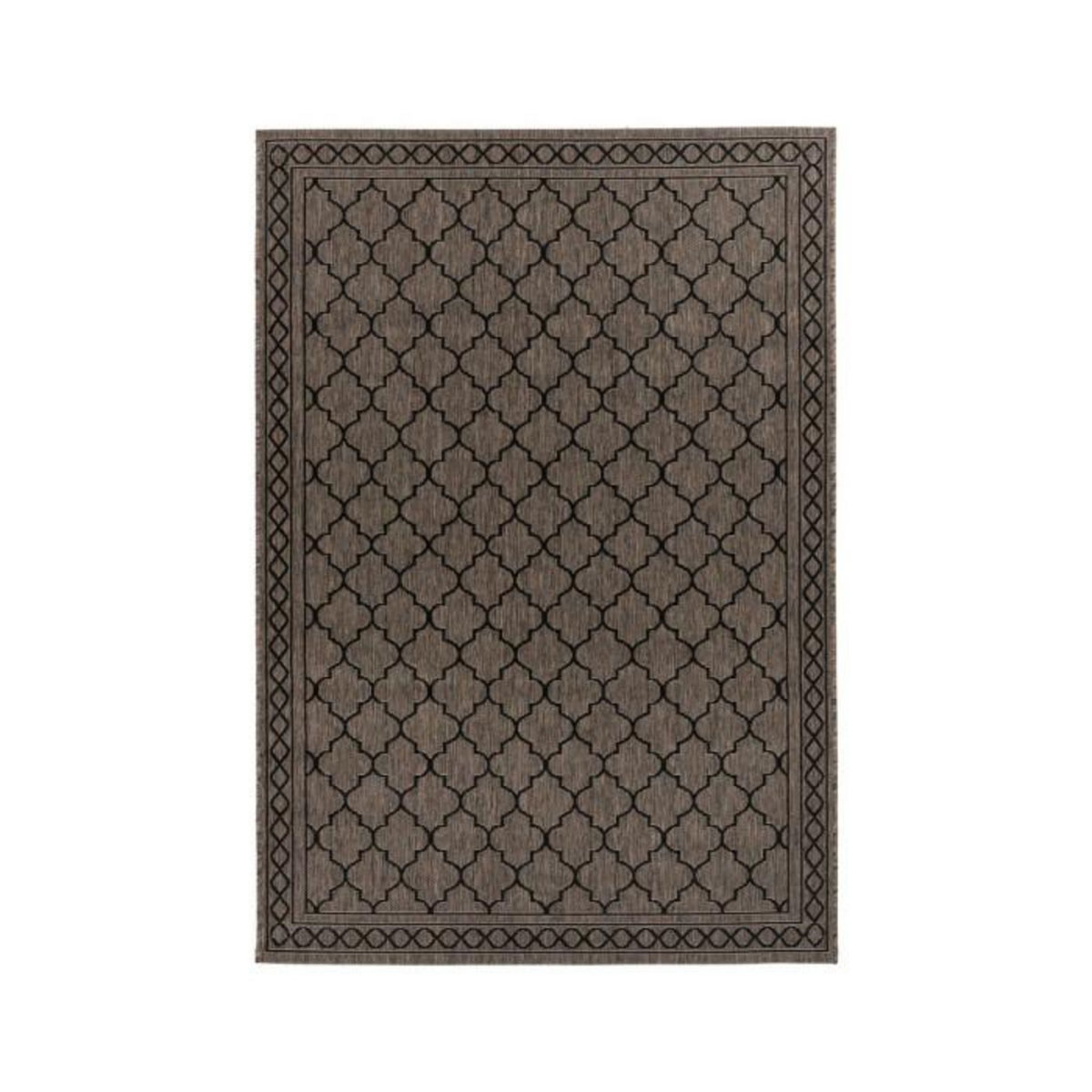 Paris Prix Tapis à Motifs à Poils Plats  Splash  Gris