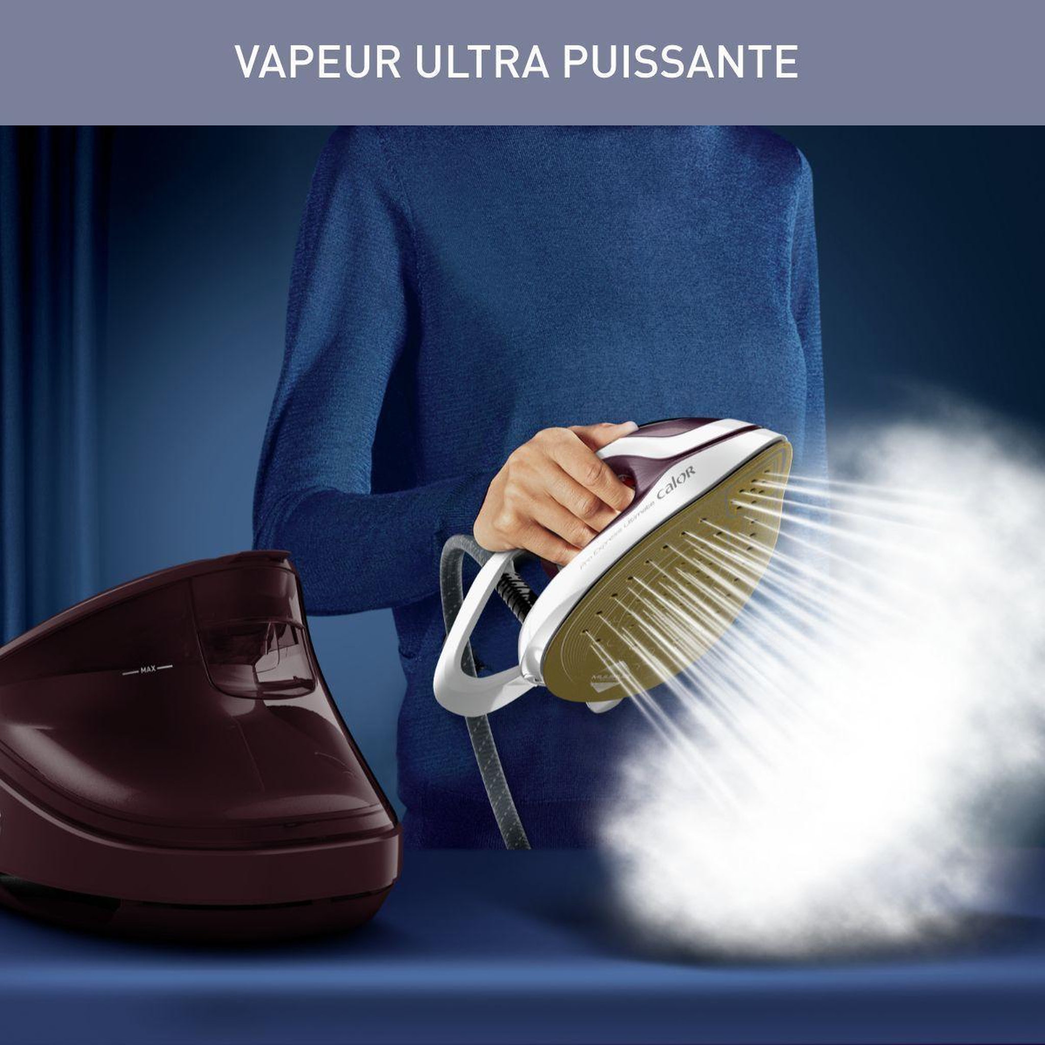 Voir la diapositive 3 : CALOR Centrale vapeur GV9721C0 Pro Express Ultimate 2
