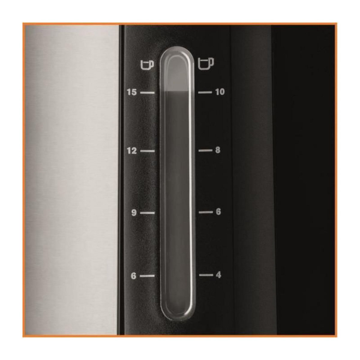 KRUPS KRUPS KM321010 Pro Aroma Plus Cafetiere filtre electrique, 1,25 L soit 15 tasses, Machine a cafe, Noir et inox