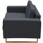 Voir la diapositive 4 : VIDAXL Ensemble de canapes a 2 places et a 3 places gris fonce