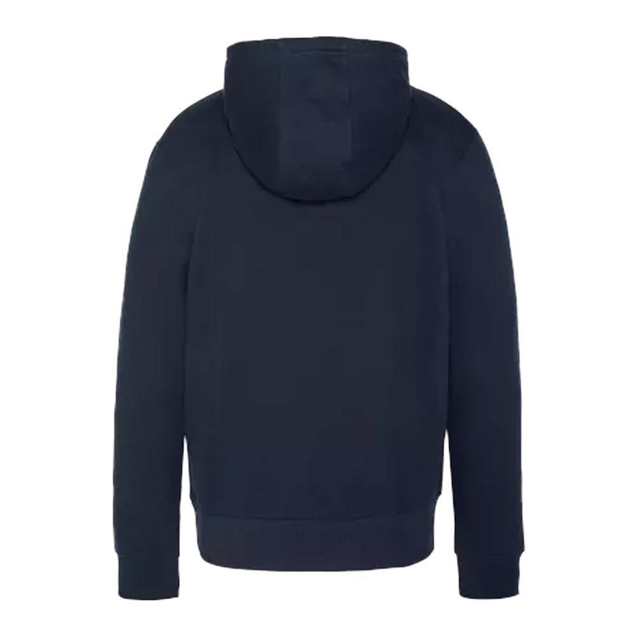 Voir la diapositive 2 : Schott Sweat à capuche Marine/orange Homme Schott Logo