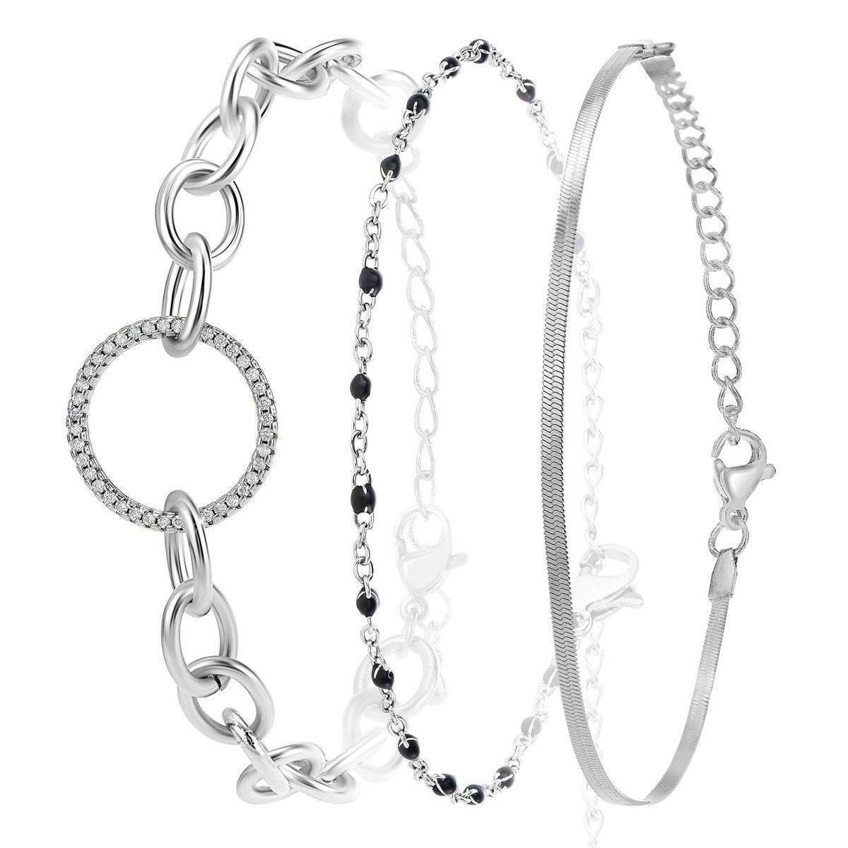 SC CRYSTAL Set de 3 bracelets SC Crystal®
