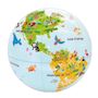 Voir la diapositive 2 : Trousselier Ptits Animaux 30 cm - Globe Terrestre Gonflable - Jeu Educatif