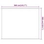 Voir la diapositive 6 : VIDAXL Auvent vertical Blanc 300x360 cm Tissu oxford