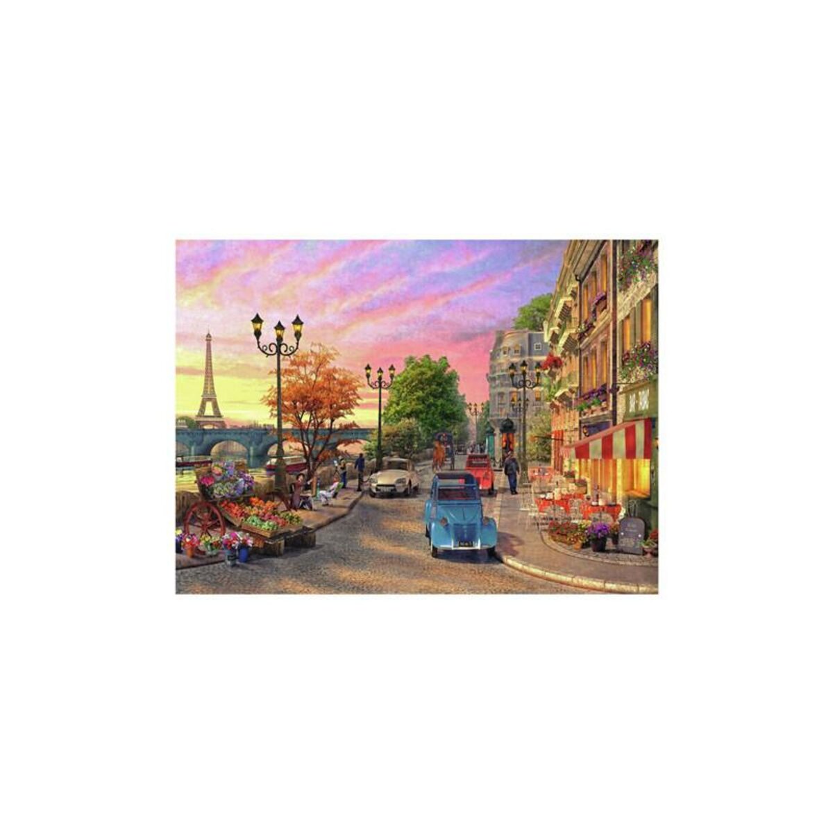 RAVENSBURGER Ravensburger - Jigsaw Puzzle Evening Atmosphere In Paris, 500pcs. 120001492