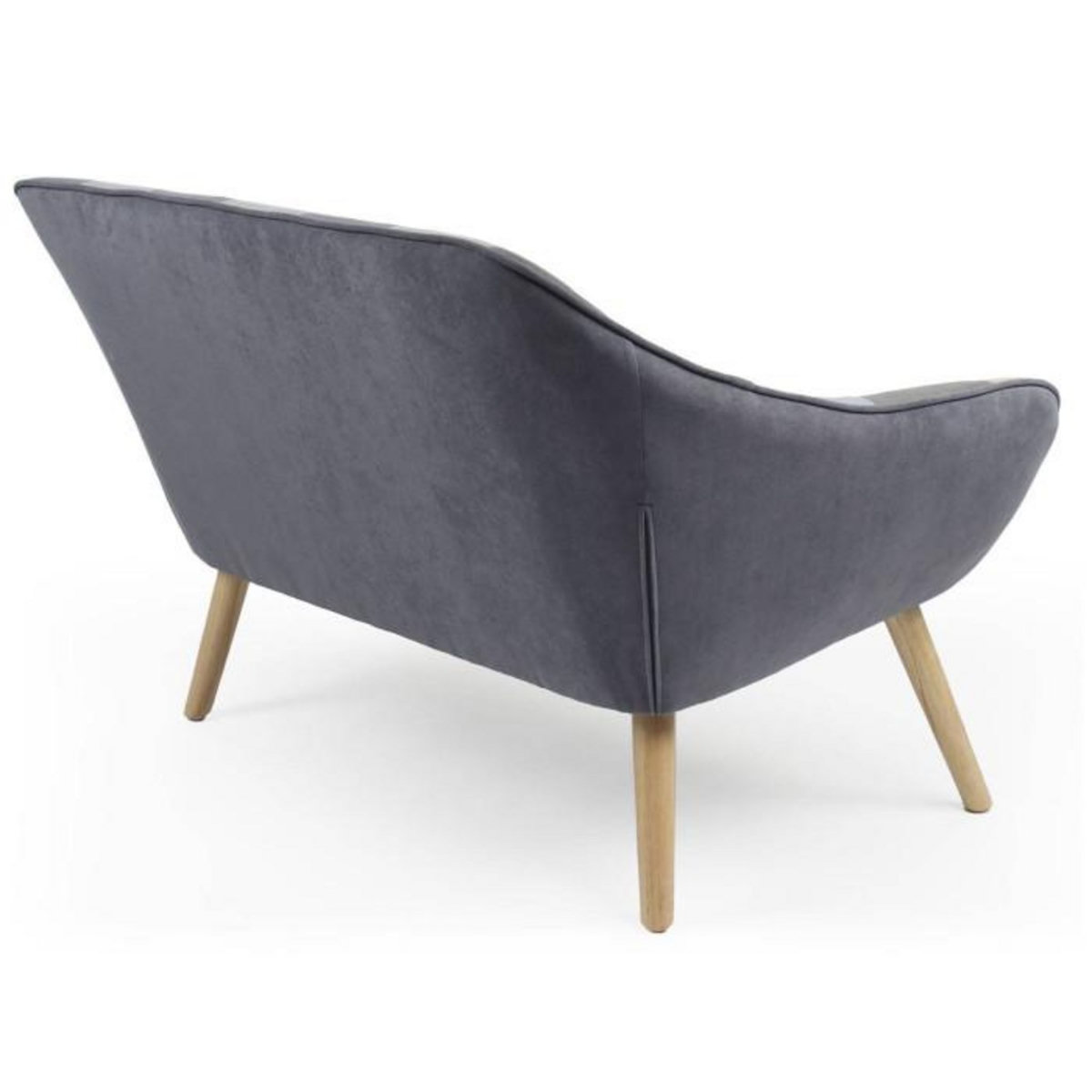 Paris Prix Canapé 2 Places Scandinave  Taone  128cm Gris & Bleu