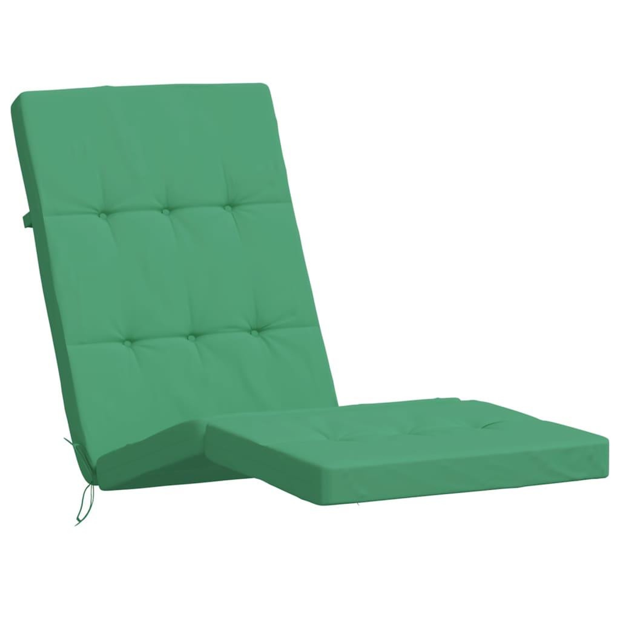 Voir la diapositive 4 : VIDAXL Coussins de chaise longue lot de 2 vert tissu oxford
