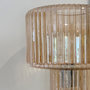 Voir la diapositive 3 : MAISON PAVANE Lampe à poser en verre cannelé-Verra