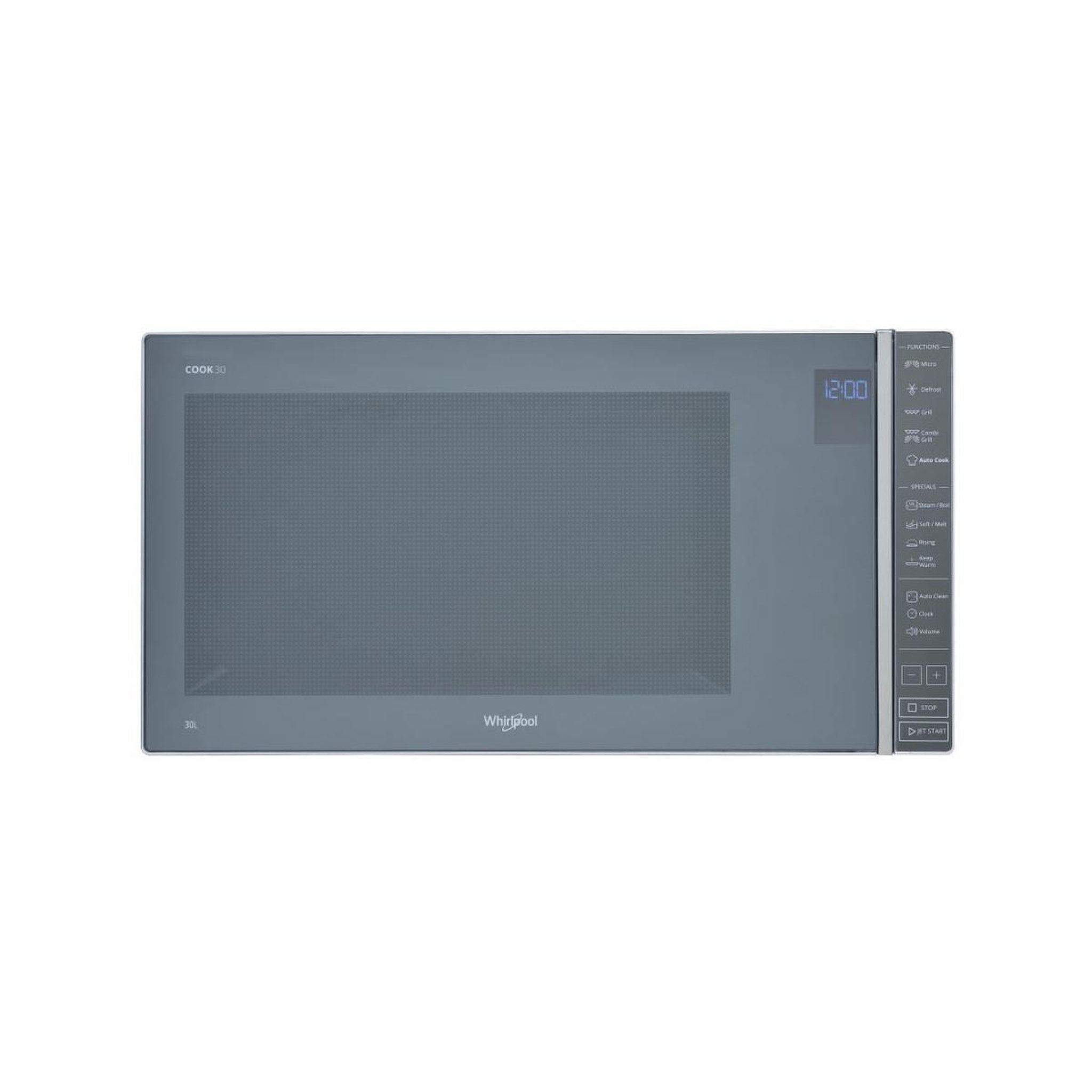 Voir la diapositive 3 : Whirlpool Micro-ondes combiné Whirlpool MWP 304 M miroir