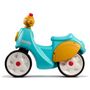 Voir la diapositive 2 : FALK Porteur enfant Scooter Strada Bleu et Jaune 1 à 3 ans - Falk