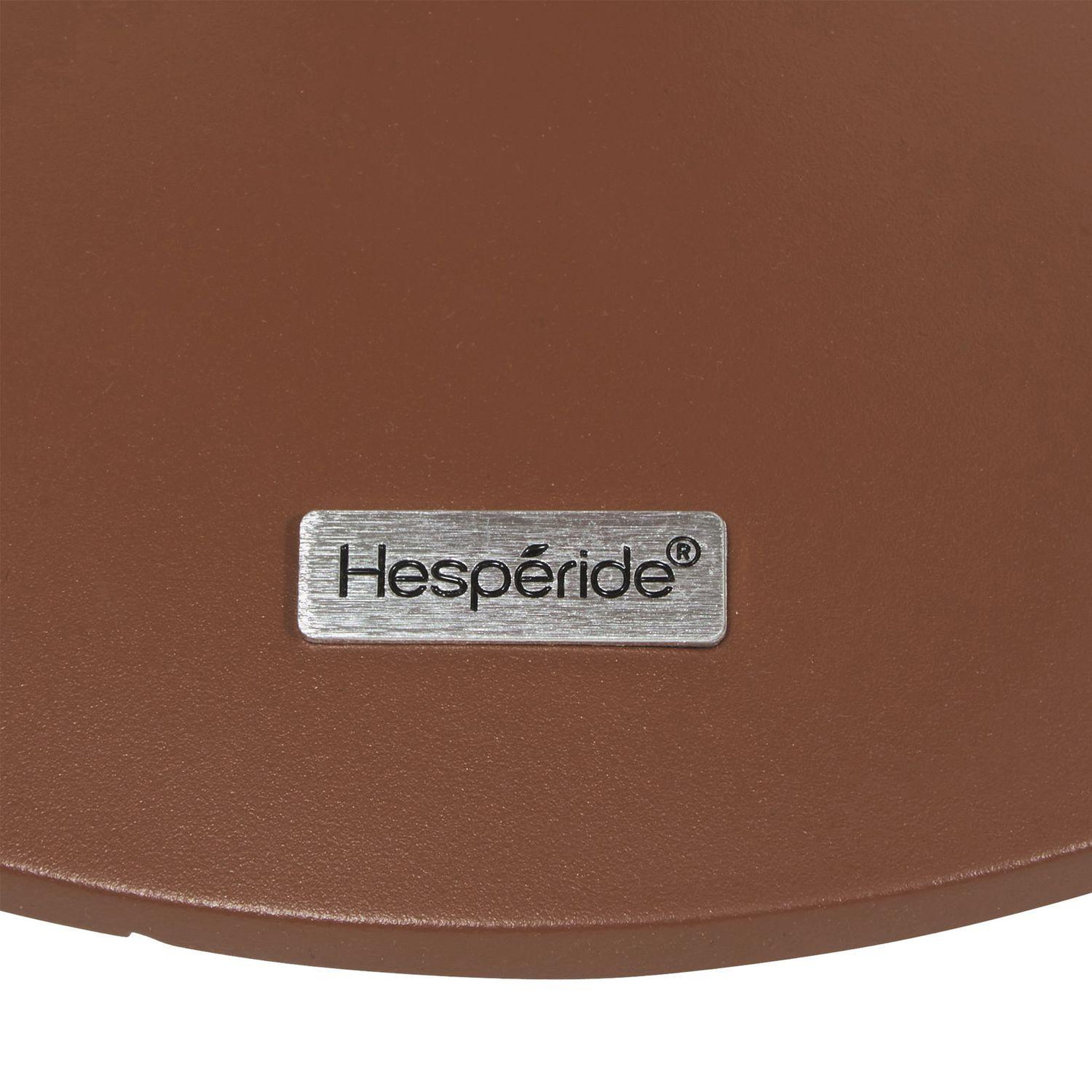 Voir la diapositive 4 : HESPERIDE Table d'appoint de jardin ronde soletia