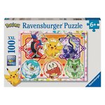 RAVENSBURGER Puzzle 100 p xxl - Pokemon Ecarlate et violet
