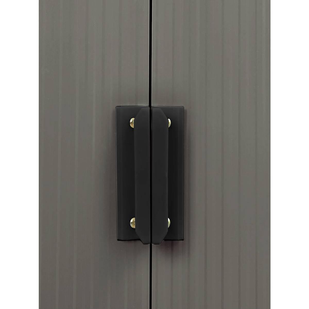 Habitat et Jardin Abri de jardin métal  Dallas  - 12.99 m² - Taupe