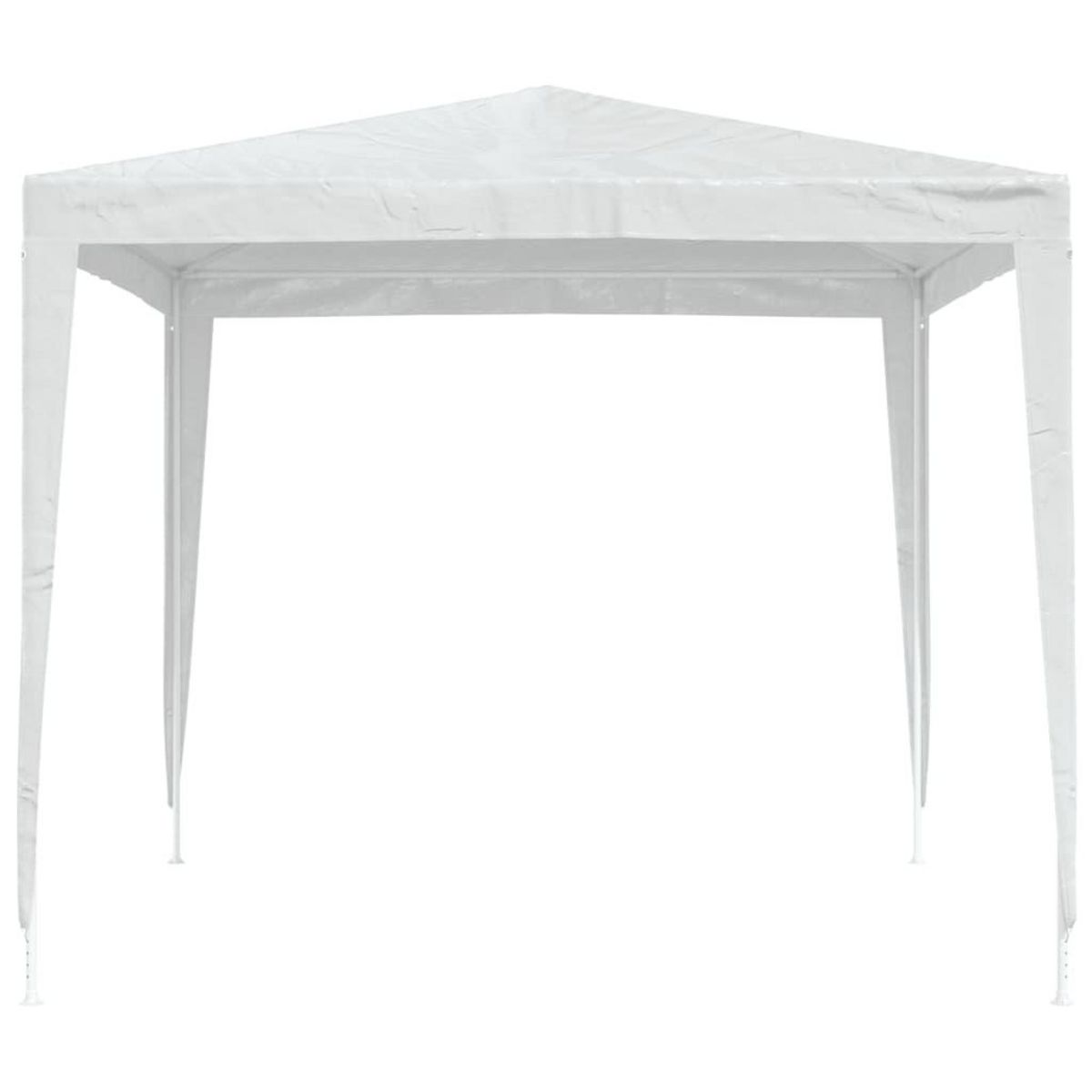 VIDAXL Tente de reception 2,5x2,5 m Blanc