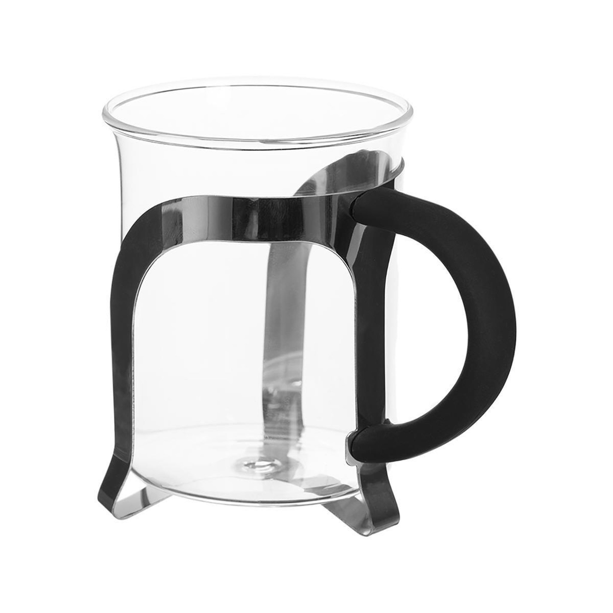 Voir la diapositive 3 : SECRET DE GOURMET Coffret cafetière & 2 tasses  café  60cl noir