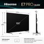 Voir la diapositive 5 : Hisense TV QLED 100E7Q PRO 2025 (253cm)