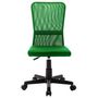 Voir la diapositive 2 : VIDAXL Chaise de bureau Vert 44x52x100 cm Tissu en maille