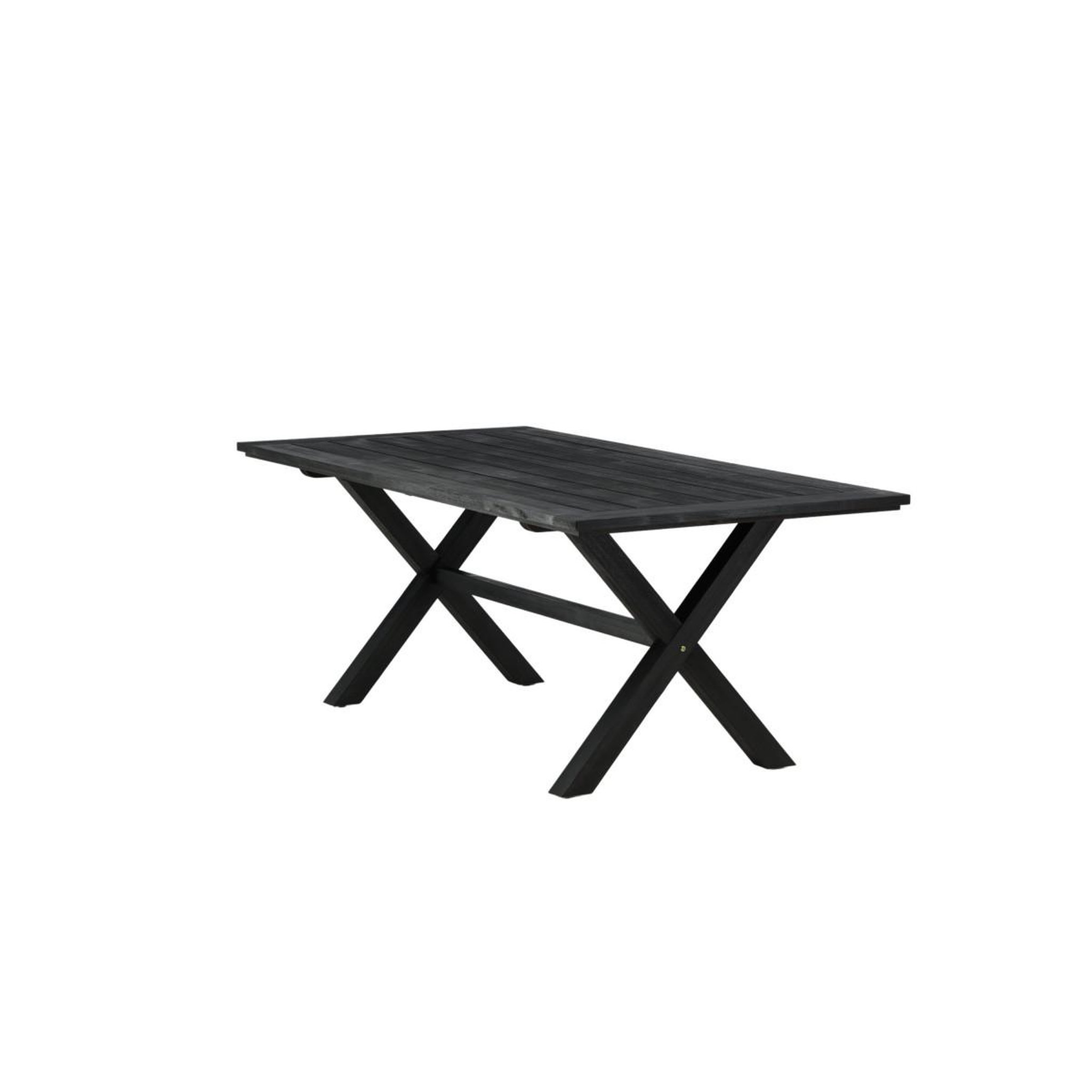 Voir la diapositive 6 : Paris Prix Table de jardin en bois  rives  200cm noir