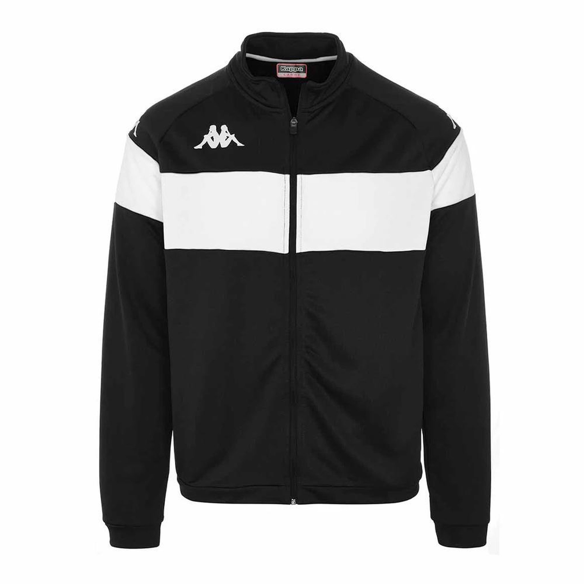 Voir la diapositive 1 : KAPPA Veste Noire/Blanche Homme Kappa Dacone