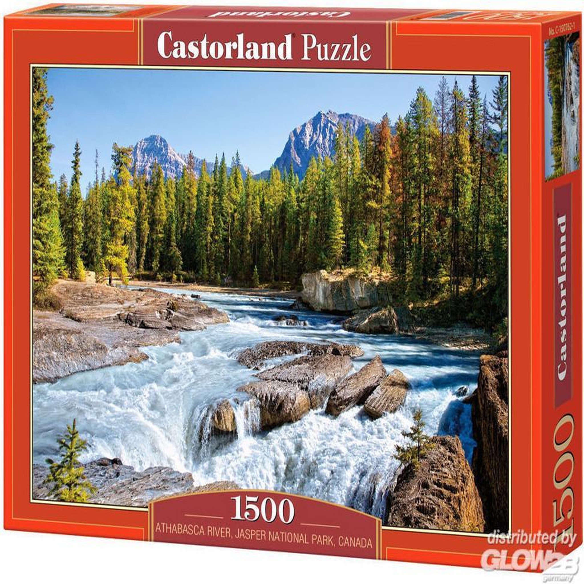 Voir la diapositive 2 : Castorland Puzzle 1500 pièces - rivière athabasca, parc national de jasper : canada