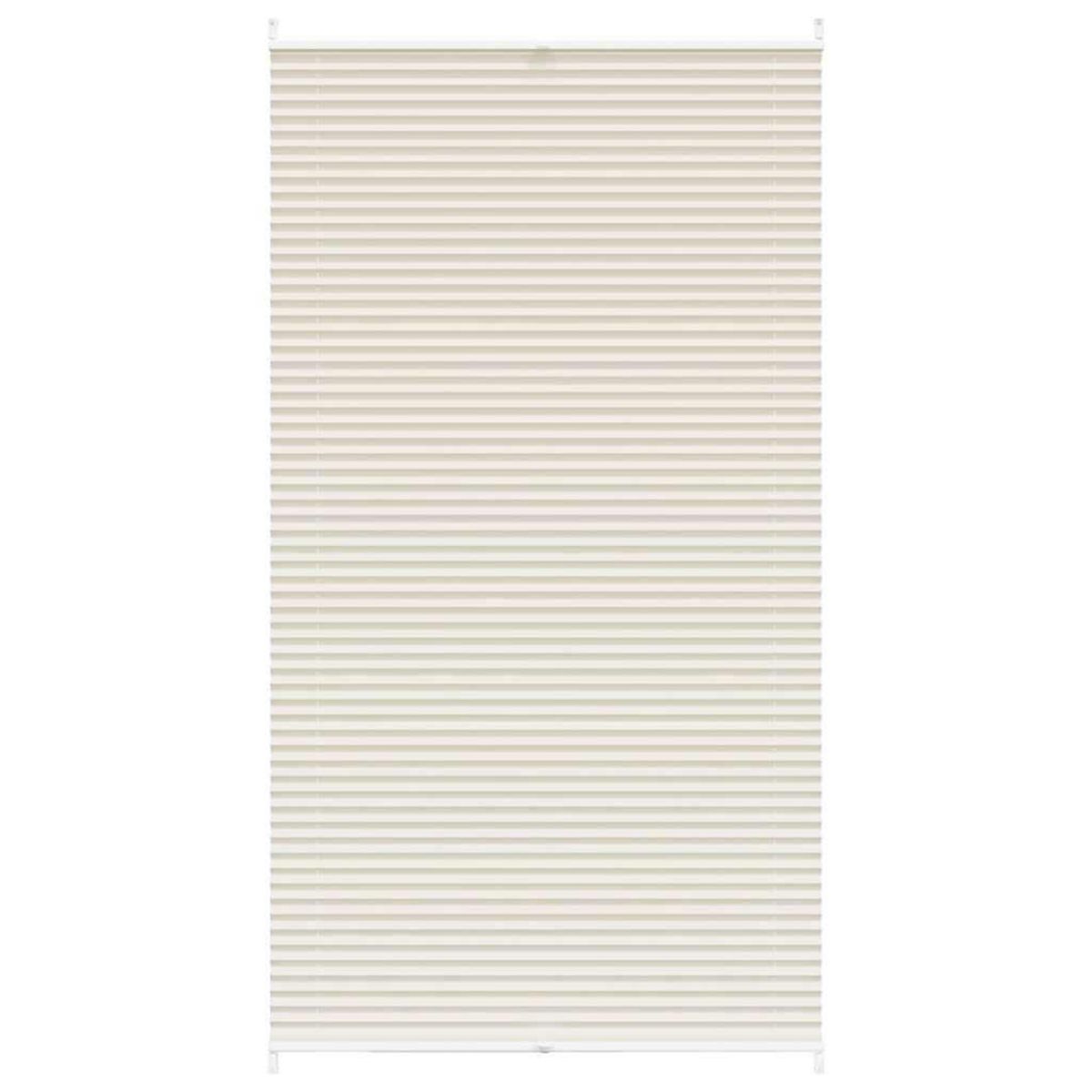 VIDAXL Store plisse 100x200 cm Creme