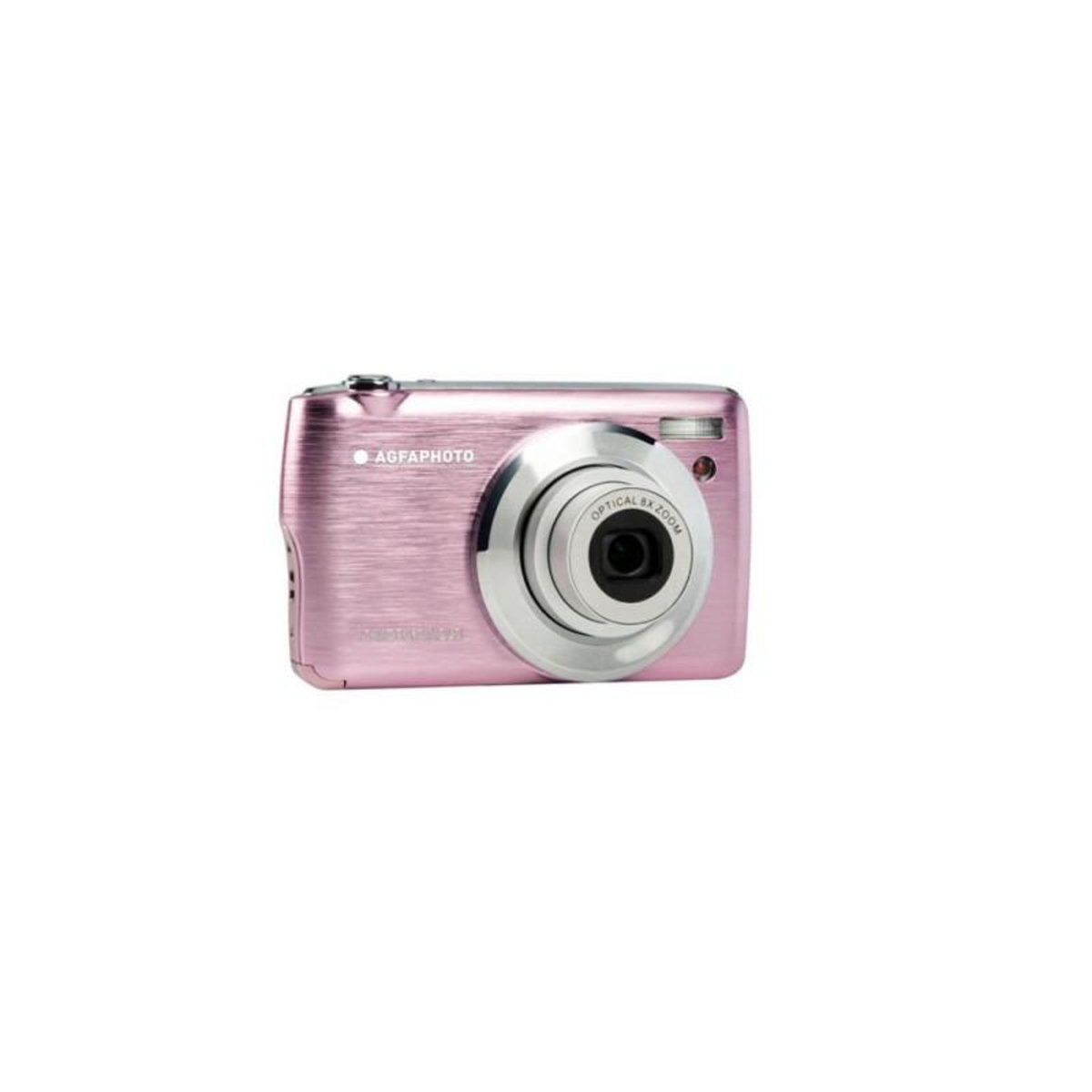 AGFA PHOTO Appareil Photo Numérique Compact Agfa Photo Realishot DC8200PK Rose Housse + Carte SD 16Go incluses