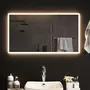 VIDAXL Miroir de salle de bain a LED 50x90 cm