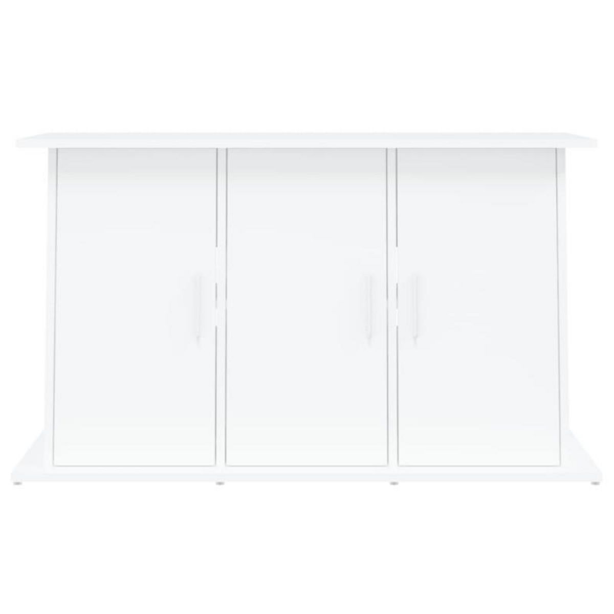 VIDAXL Support pour aquarium blanc 101x41x58 cm bois d ingénierie