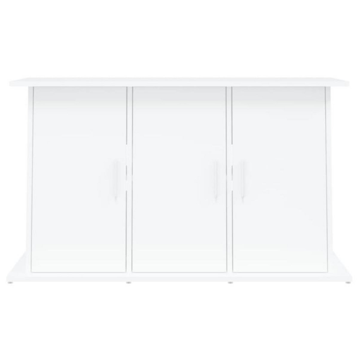 VIDAXL Support pour aquarium blanc 101x41x58 cm bois d ingénierie