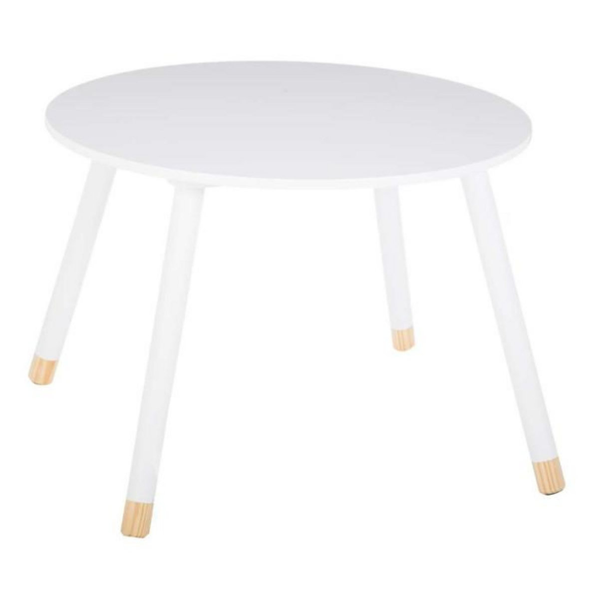 Atmosphera Kids Table Enfant Design  Douceur  60cm Blanc