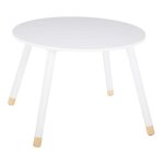 Atmosphera Kids Table Enfant Design  Douceur  60cm Blanc