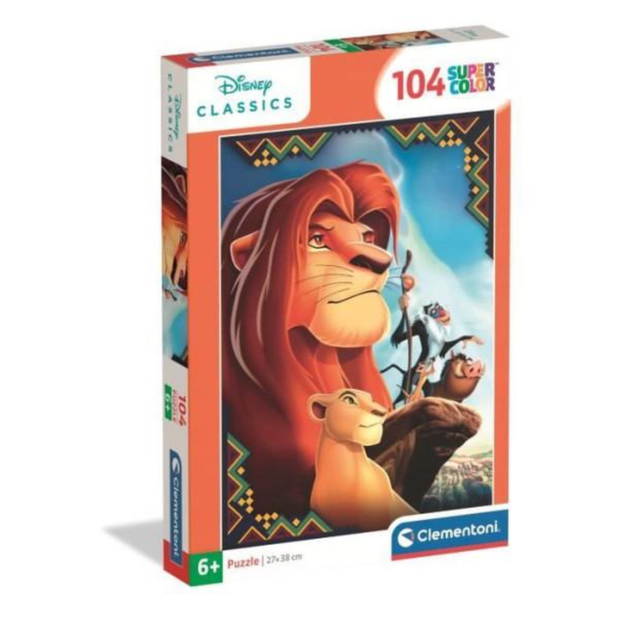 CLEMENTONI Clementoni - 104 pieces - le roi lion