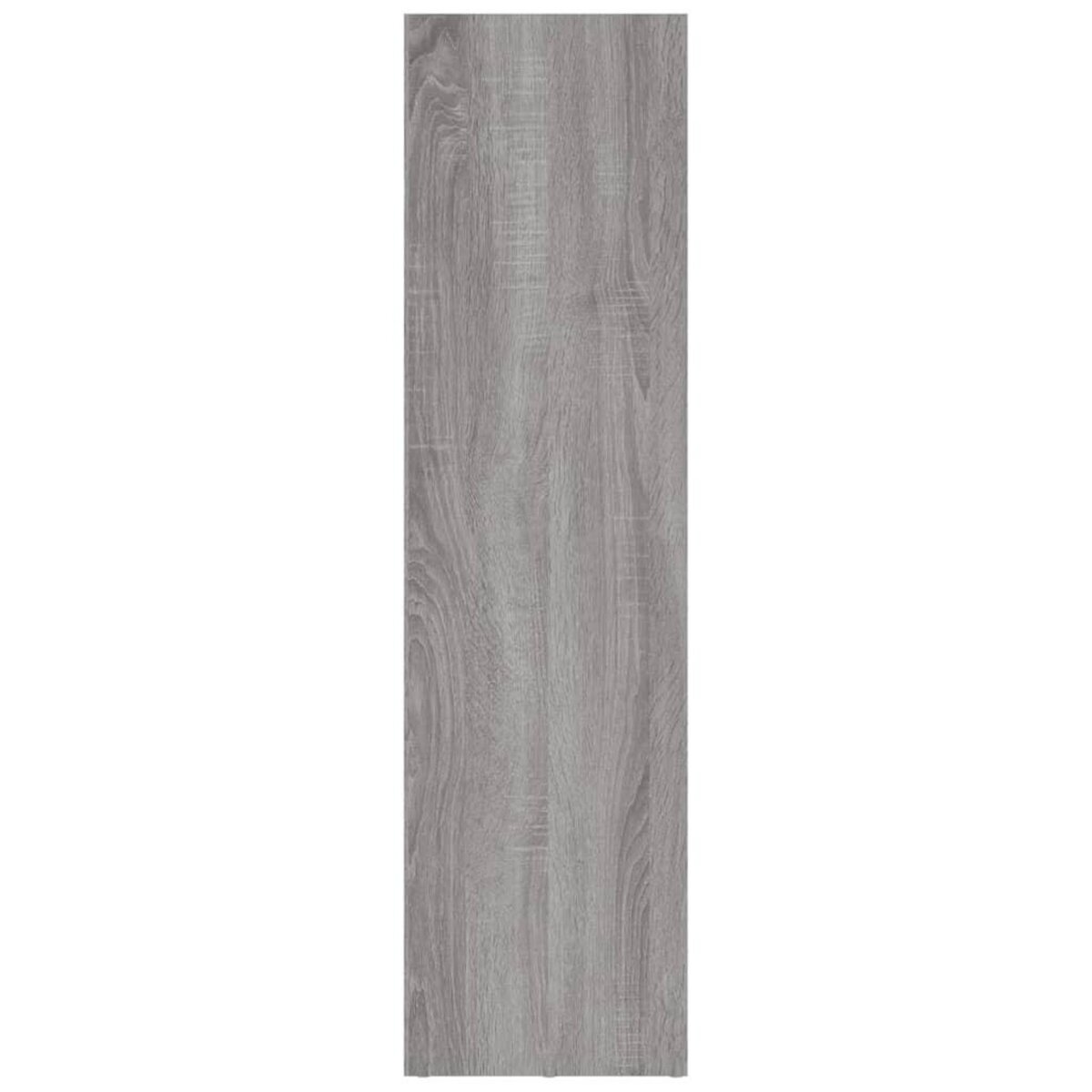 VIDAXL Bibliotheque/Meuble TV sonoma gris 36x30x114 cm bois ingenierie