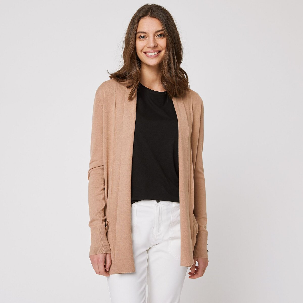 IN EXTENSO Gilet long femme
