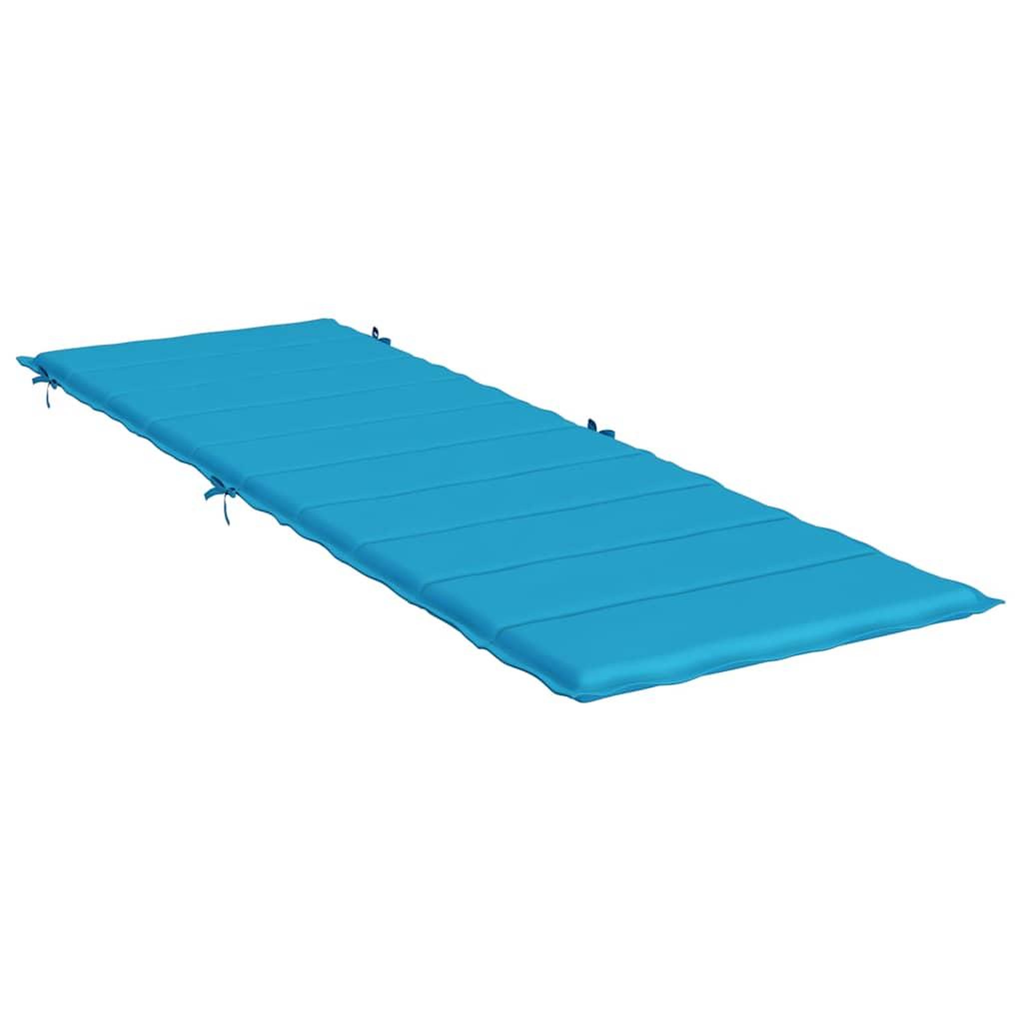 Voir la diapositive 4 : VIDAXL Coussin de chaise longue bleu 186x58x3 cm tissu oxford