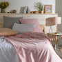 Voir la diapositive 1 : ACTUEL Drap plat uni en polycoton - collection permanente