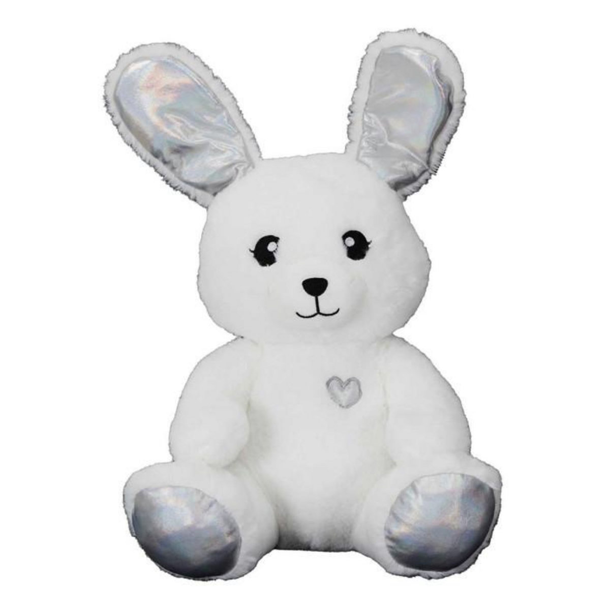 Paris Prix Peluche Animée Lapin  Kawaii  30cm Blanc