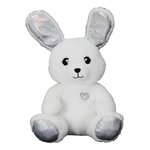 Paris Prix Peluche Animée Lapin  Kawaii  30cm Blanc