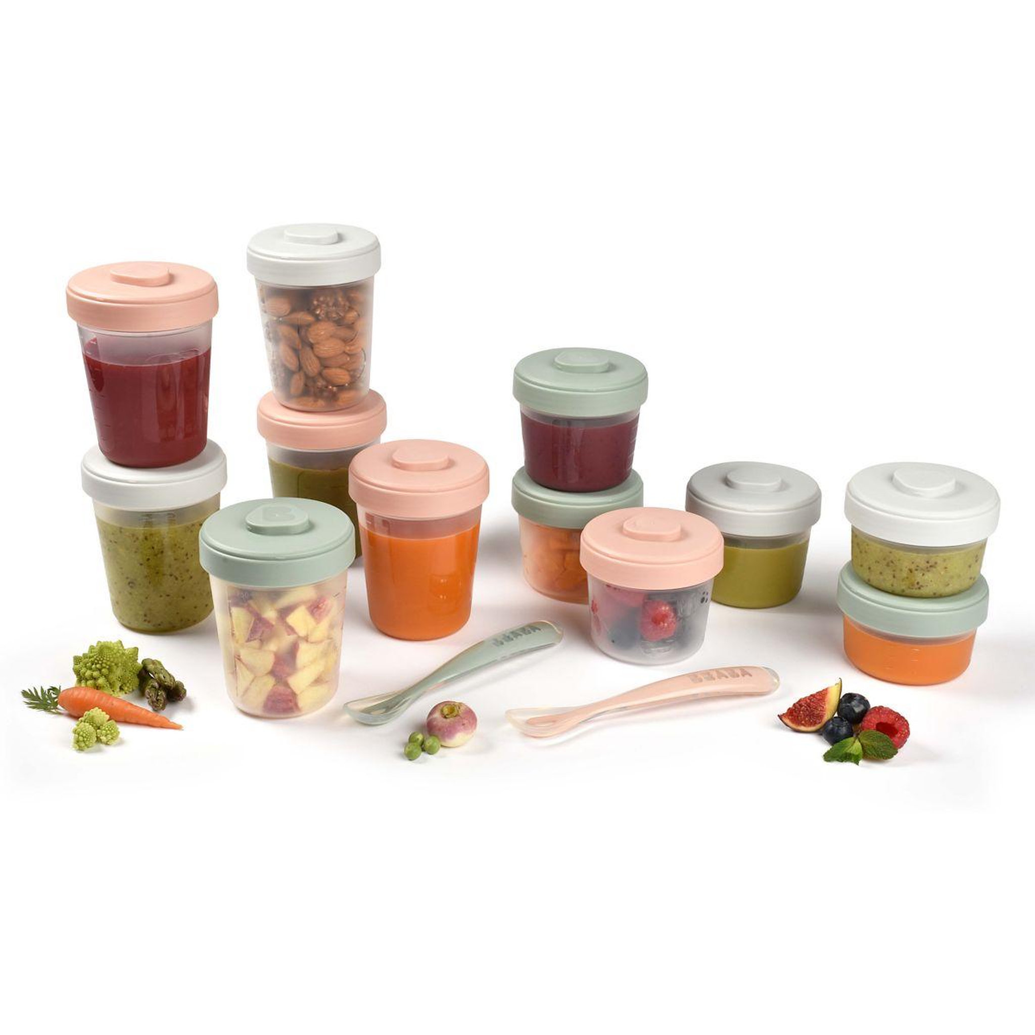 BEABA Pot de conservation repas eucalyptus