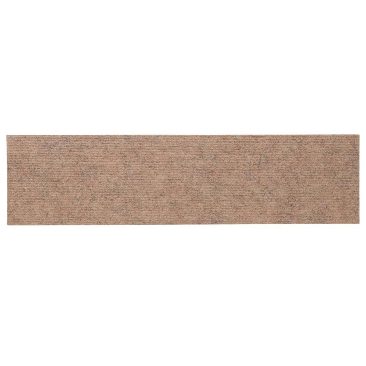 VIDAXL Tapis d'escalier autocollants Rectangulaire 15 pcs 76x20 cm